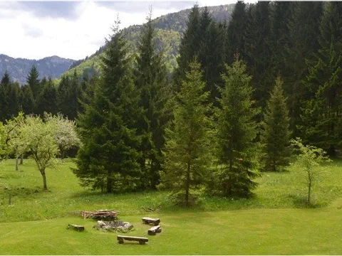 Campfire site in the Wimmergreuth garden