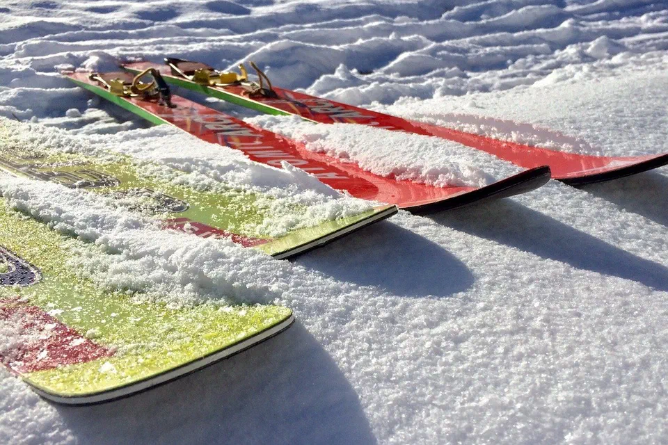 Skifahren Pulverschnee