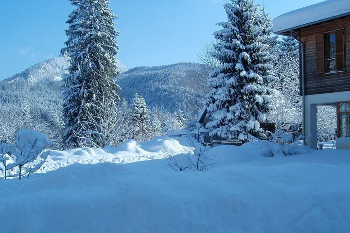 Haus Wimmergreuth im Schnee